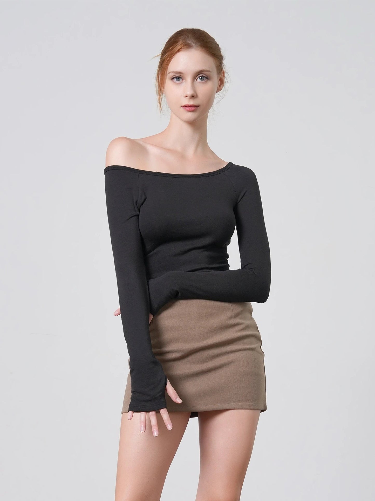Multi-wear Long Sleeve Top