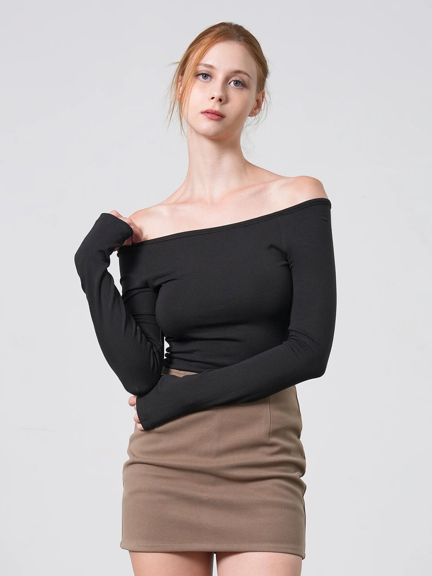 Multi-wear Long Sleeve Top