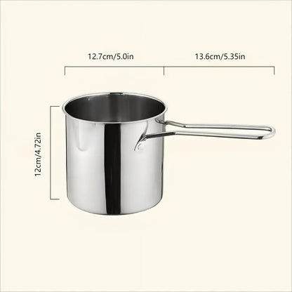 4Pcs Stainless Steel Deep Fryer Set
