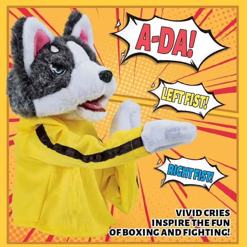 A-Da Animal Boxing Hand Puppet - Kids' Interactive Colorful Boxing Fight Toy, Bruce Lee Style