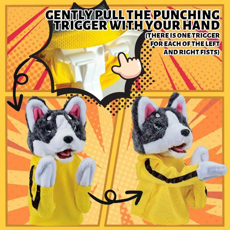 A-Da Animal Boxing Hand Puppet - Kids' Interactive Colorful Boxing Fight Toy, Bruce Lee Style