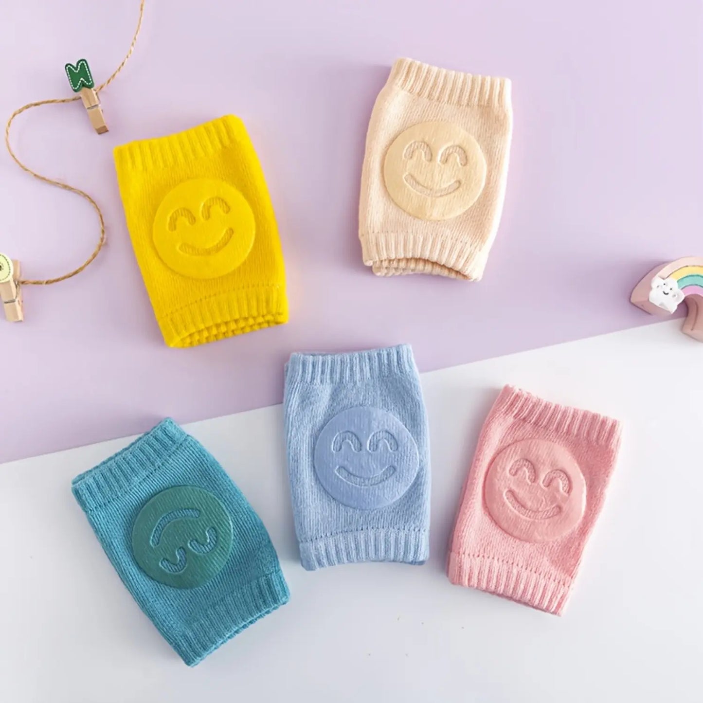 🔥Limit Time Offer!!! BUY 1 GET 1 FREE!!!🔥 Baby Non-Slip Knee Pads, Baby Accessories for Crawling, Thick Soft Contoured Fit, Fall Protection, Durable Gentle Safeguard